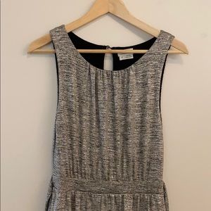 Anthropologie wide-leg sparkle  jumpsuit